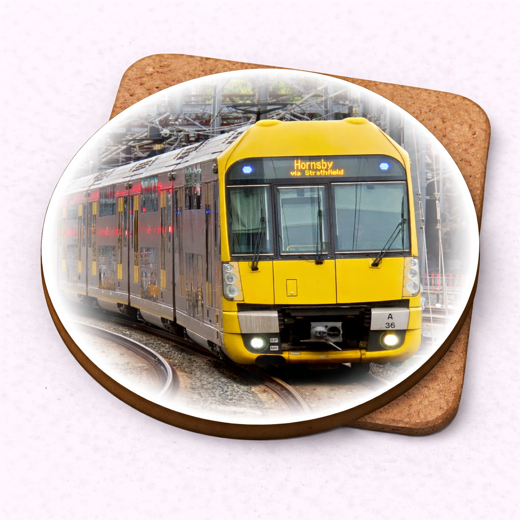 Sydney Waratah A Set | Round Drink Coaster