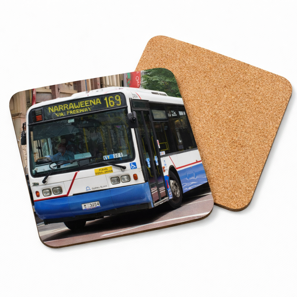 Volvo B10BLE | Square Drink Coaster